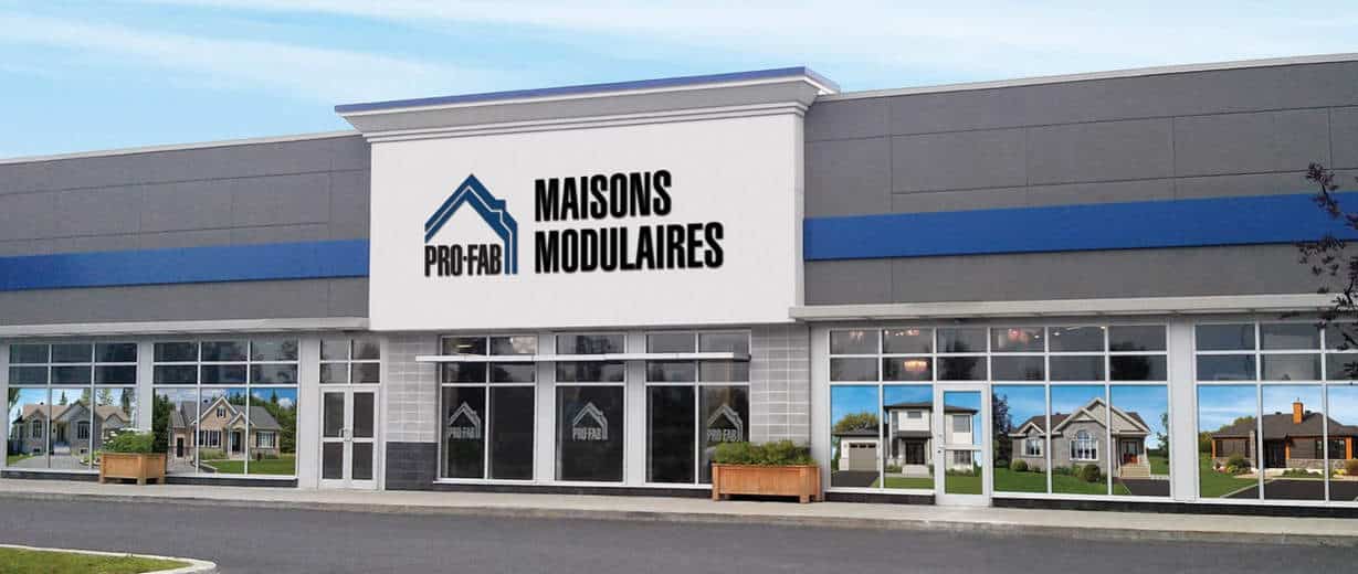 Vue extérieure du site de vente de Beloeil